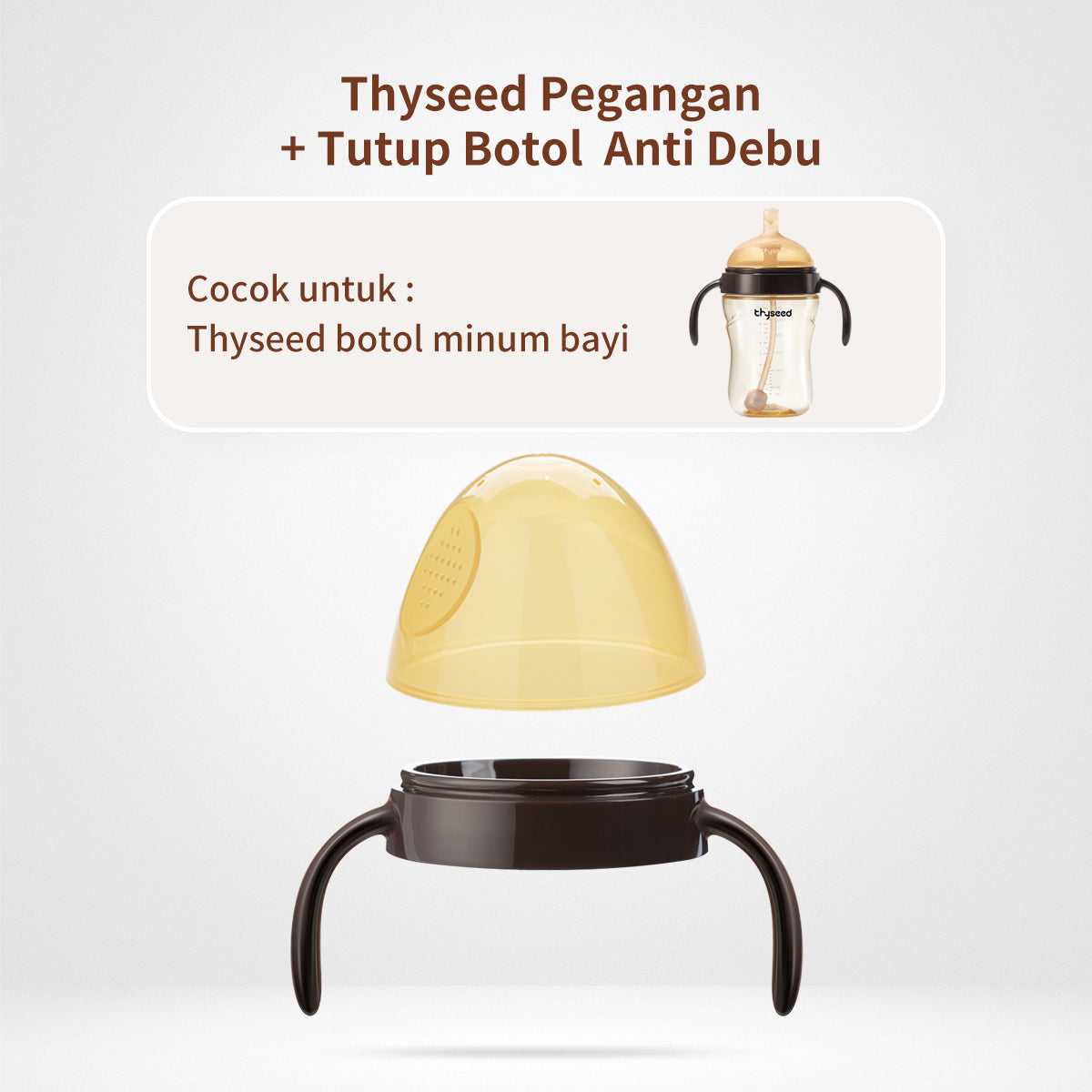 Thyseed Set Pegangan Botol Minum Bayi
