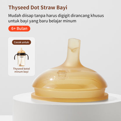 Thyseed Dot Straw Botol Minum Bayi