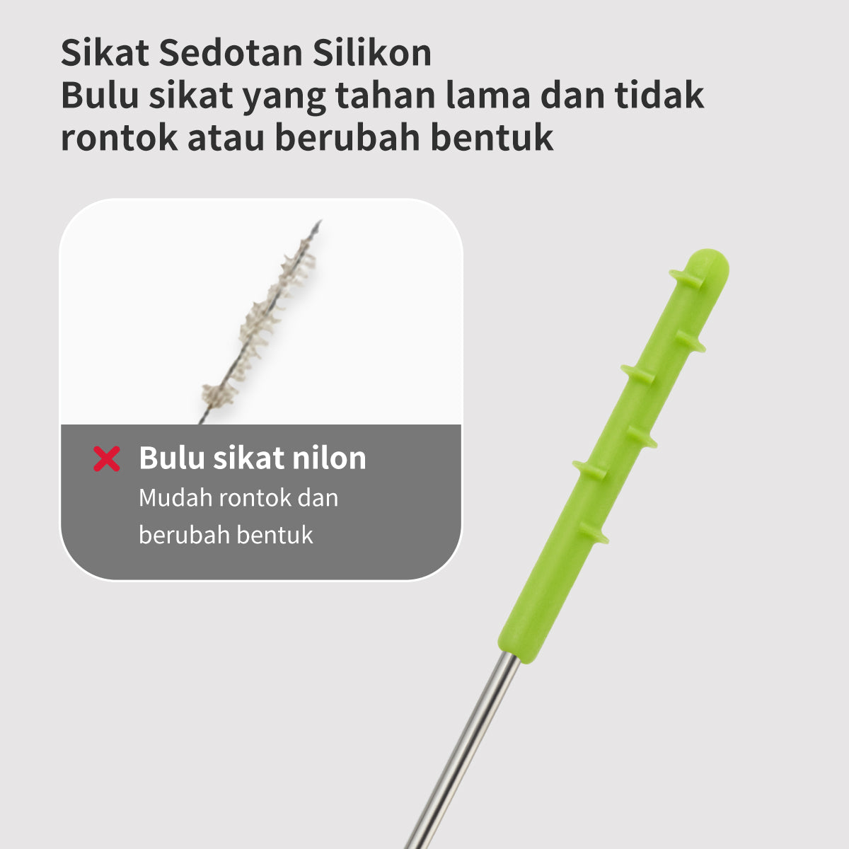 Thyseed Set Selang Botol Minum Bayi